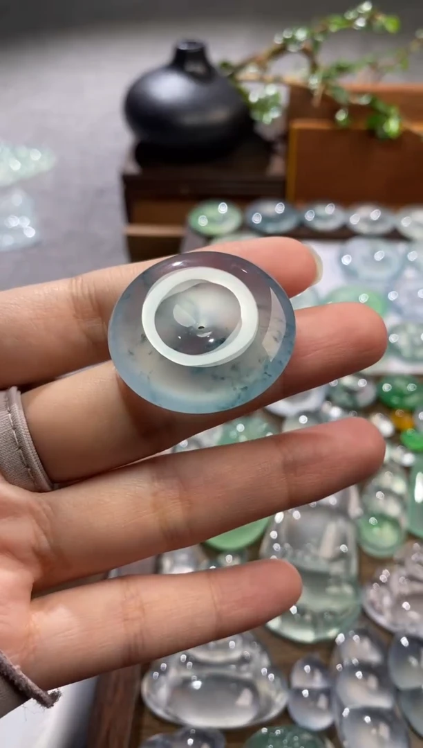 吊坠(不含链)未镶嵌翡翠扣子