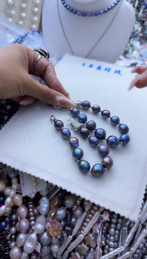 【闪购商品】淡水珍珠手链未镶嵌758有微瑕  介意勿拍