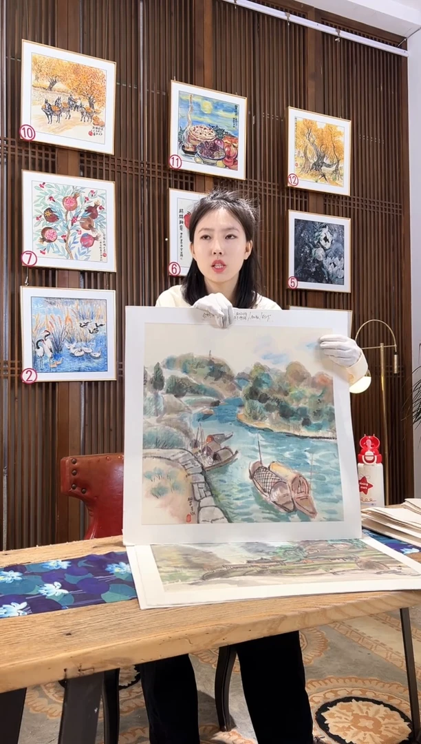 版画版画耿玉琨名章限量版画S