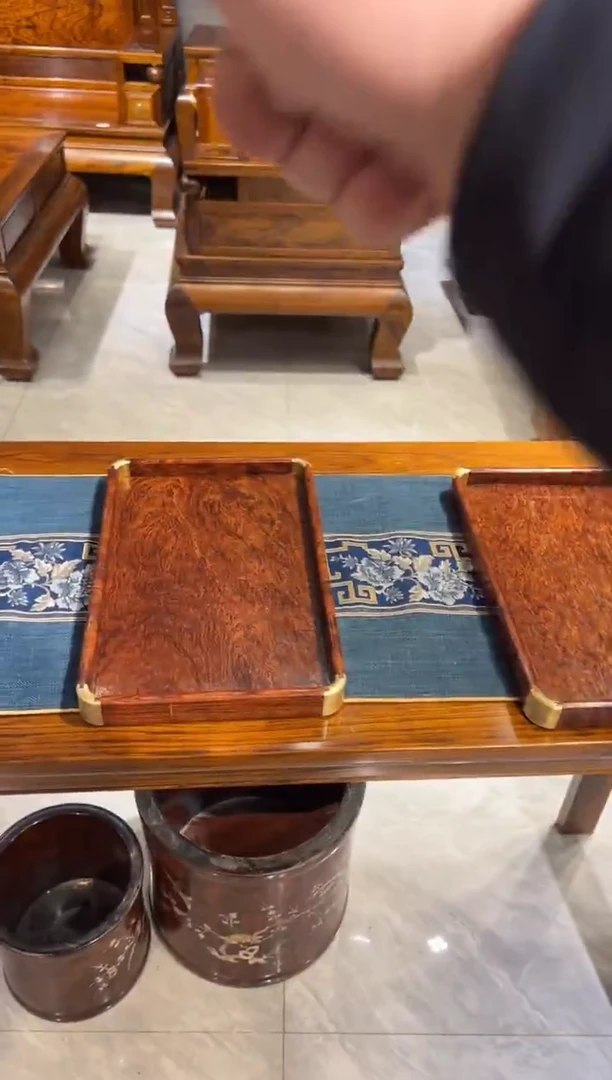 花梨木类茶盘工艺品链接