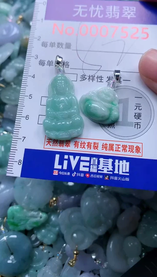 颈饰未镶嵌翡翠7525