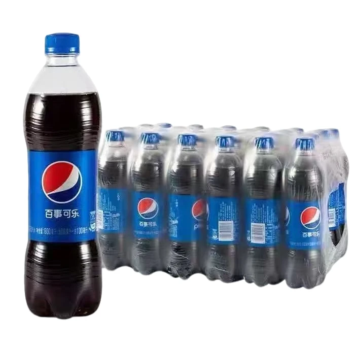 百事可乐500ml经典原味碳酸饮料夏季解渴饮品大瓶装批发好喝美味