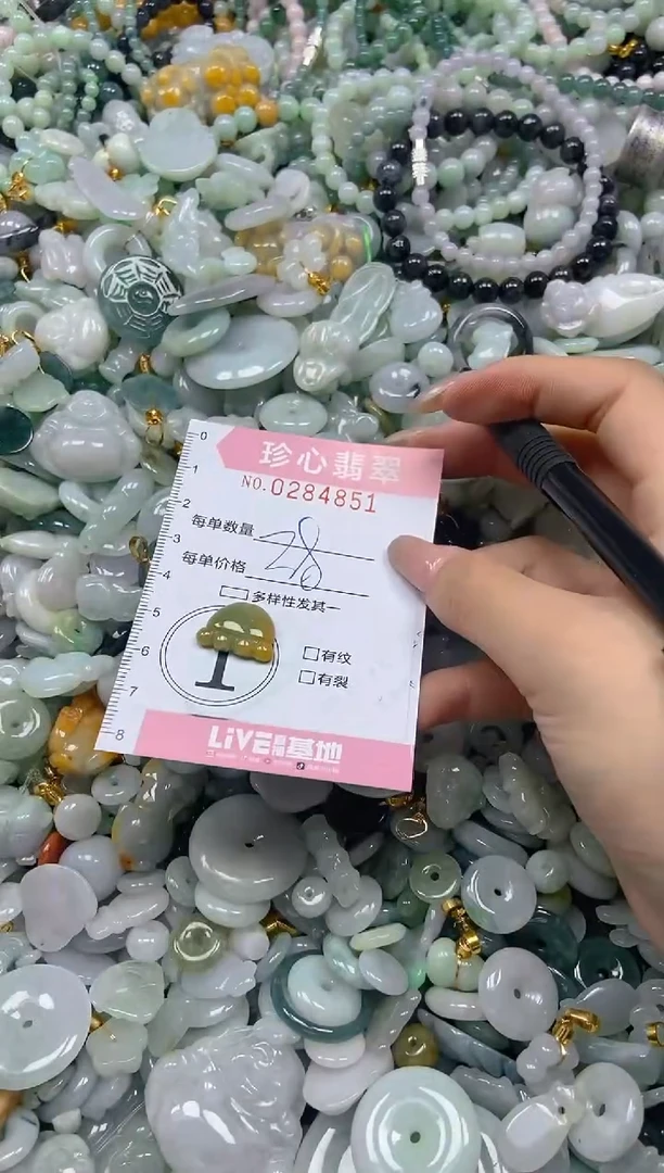 翡翠未镶嵌颈饰闪购0284851