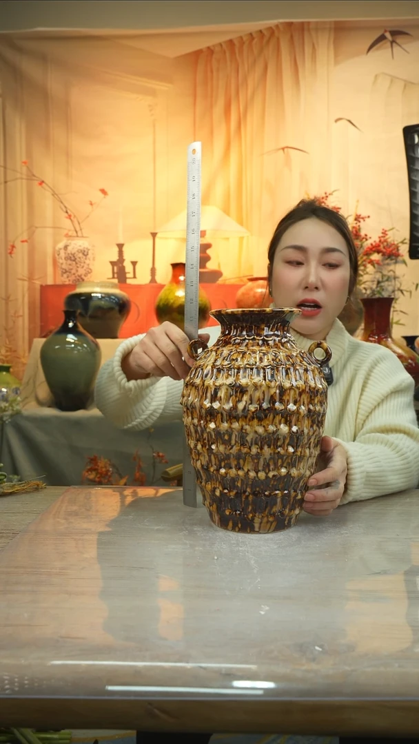 高29口12高温陶瓷花瓶