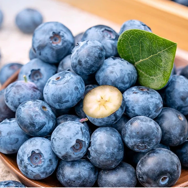 小时达 纯甜云南高山蓝莓18MM➕精选特大果新鲜采摘0.75斤装云南水果云南水果同城送