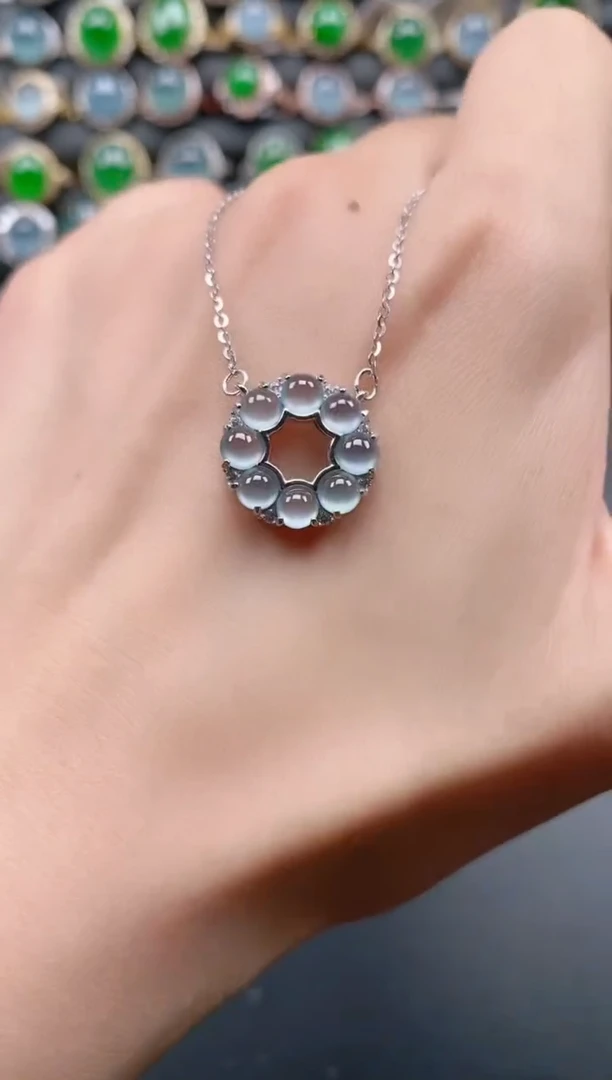 银S925镶嵌戒指翡翠1111