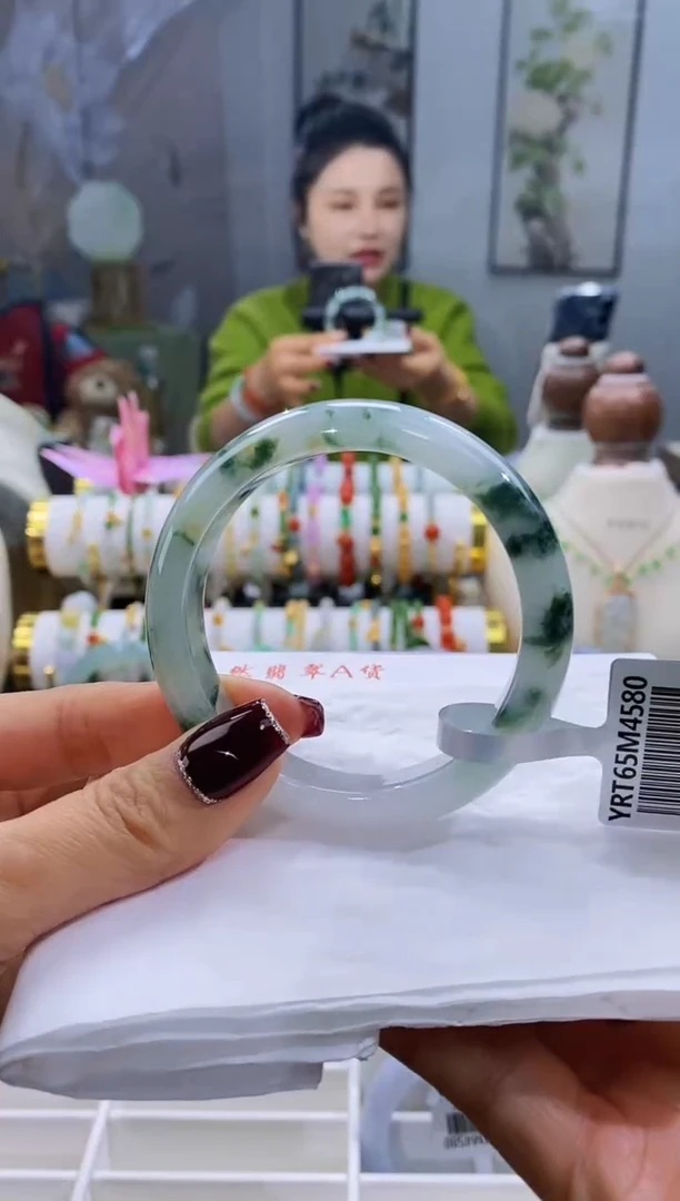 未镶嵌手镯翡翠ℋ****࿐113号56.3/13.3*8.2