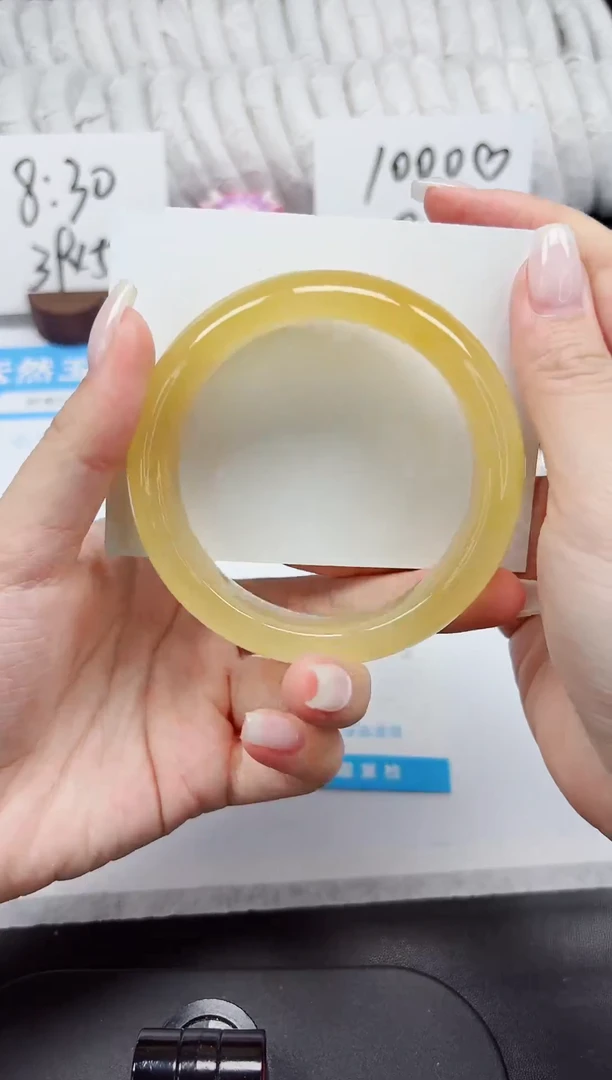 石英质玉手镯未镶嵌K321-58.6
