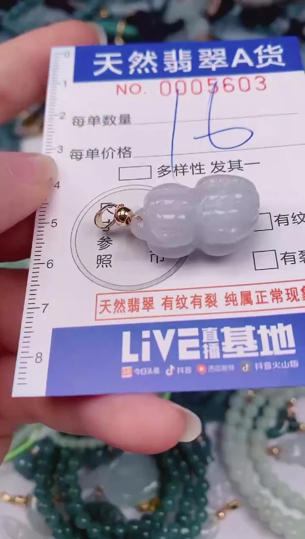 颈饰未镶嵌翡翠00005603