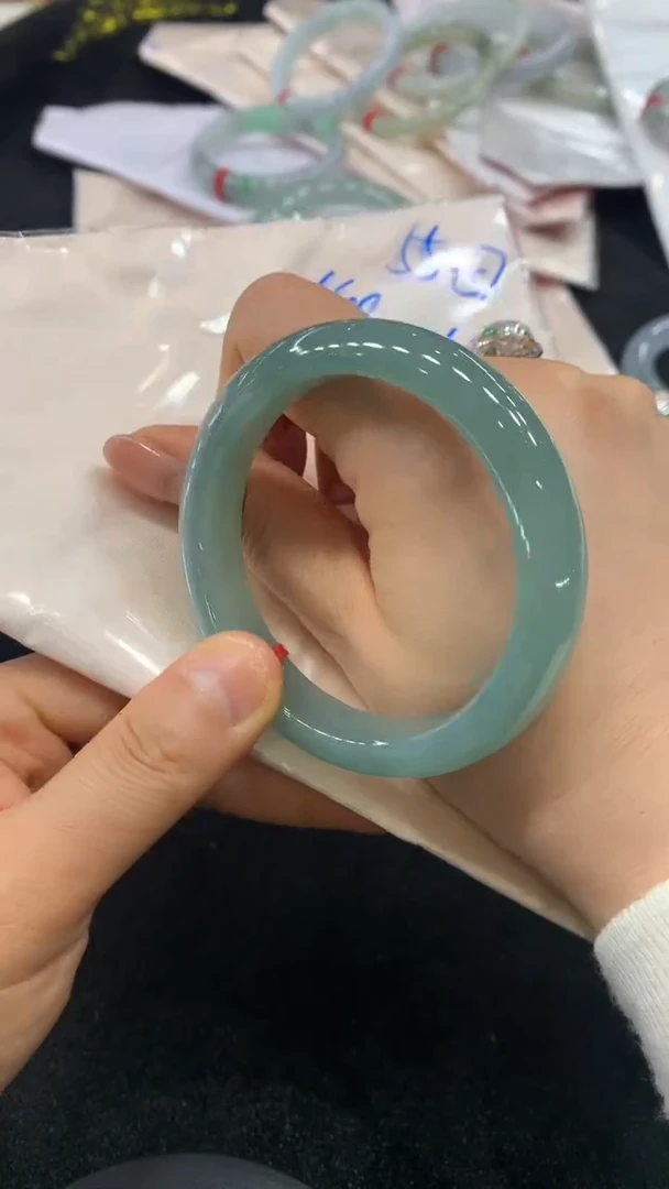 未镶嵌手镯翡翠正圈55-57买断价不退换