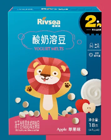 禾泱泱苹果味酸奶溶豆18g