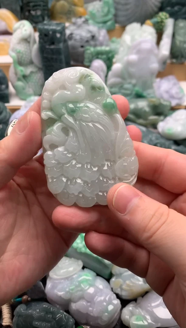 吊坠(不含链)未镶嵌翡翠1