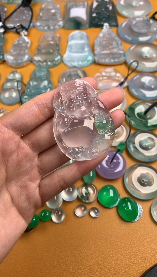 颈饰未镶嵌翡翠51.5-38.6-6.7