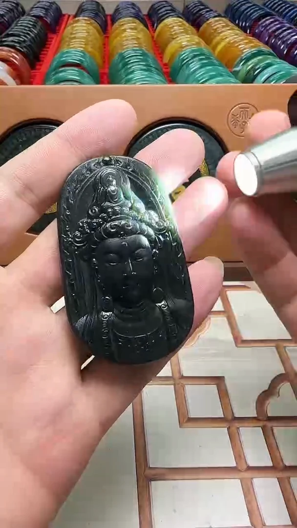 颈饰未镶嵌和田玉656