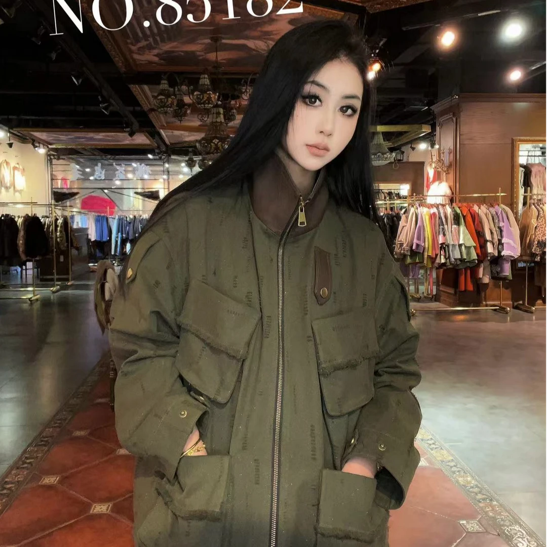 【CY】85182 2025新款时尚轻奢洋气配绵羊皮外套