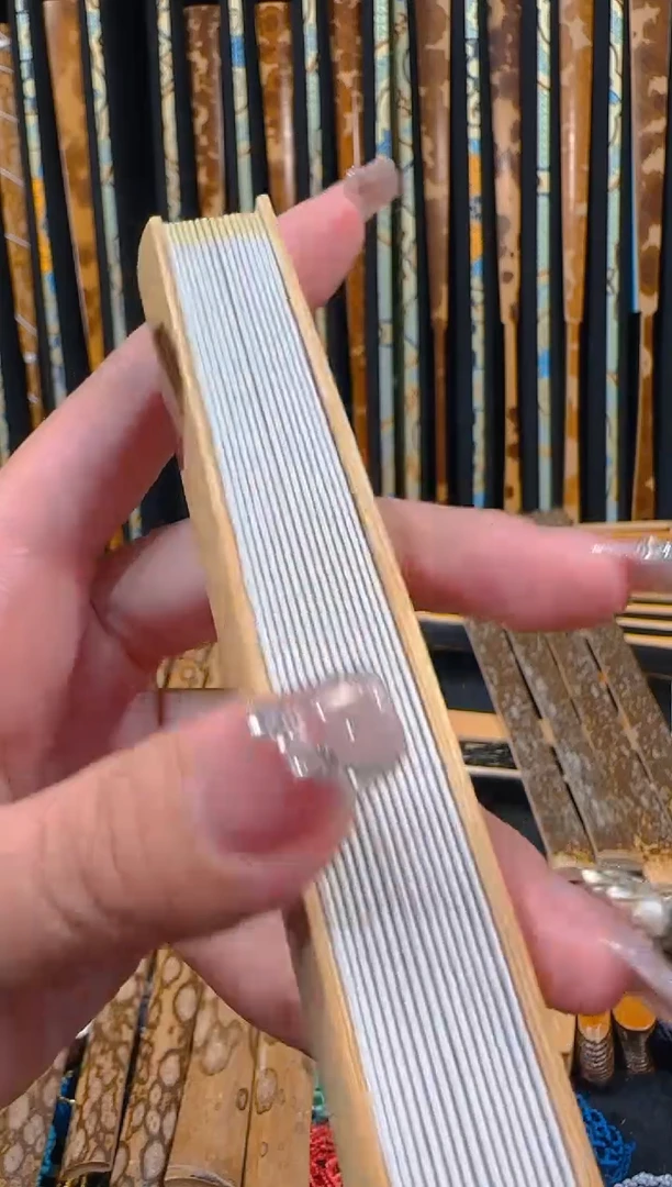 【闪购商品】扇子胡五一鸿运当头玉竹小骨清氏燕尾