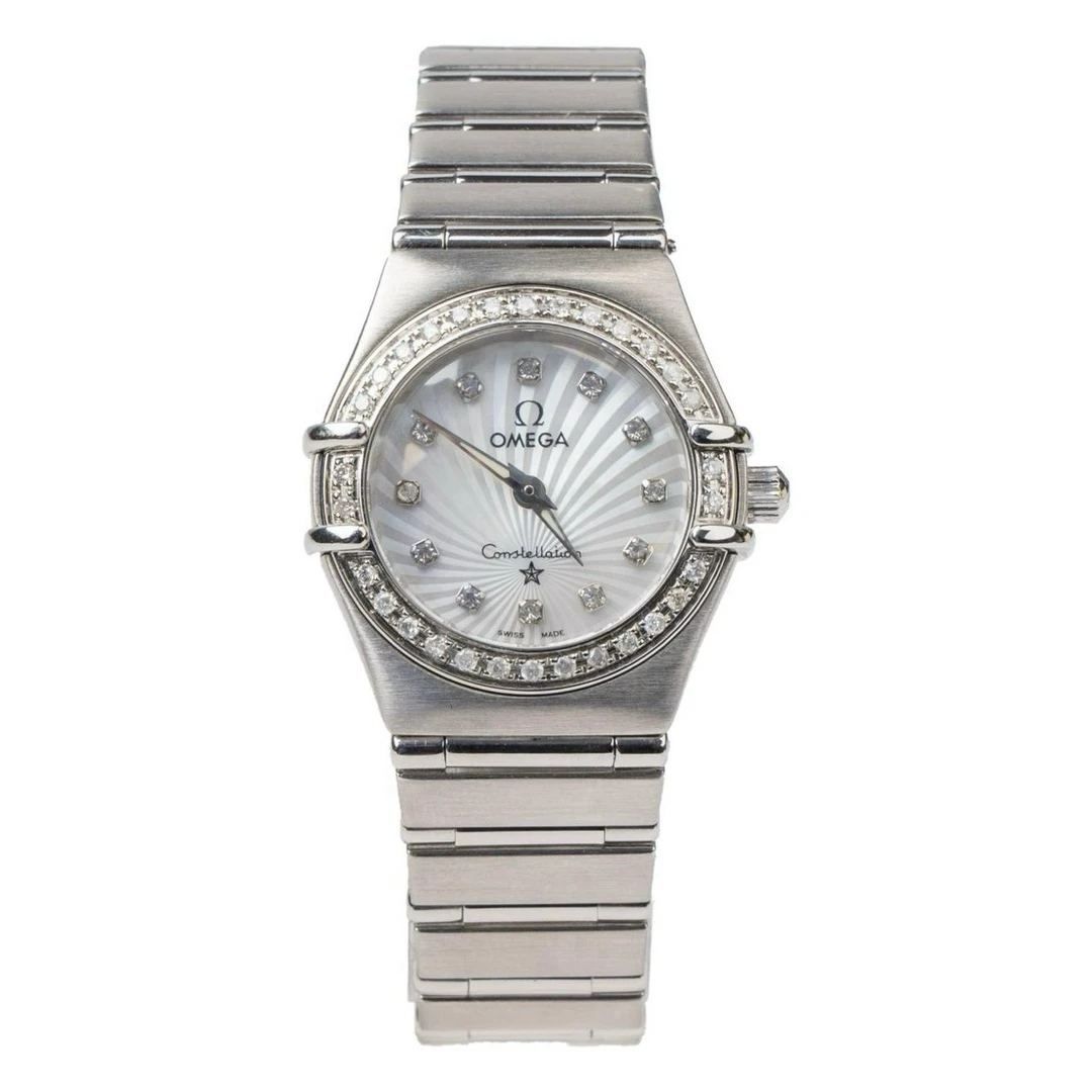 99新 Omega/欧米茄 欧米茄星座 22.5贝母后盘后钻LF