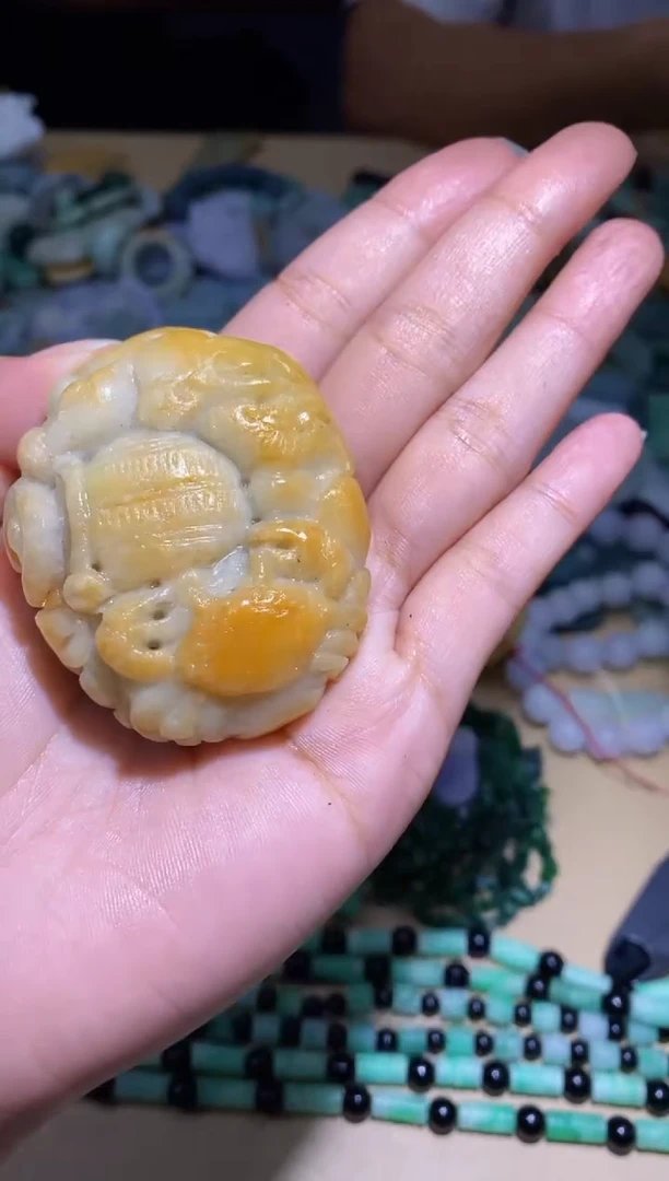未镶嵌定制翡翠平***界挂件