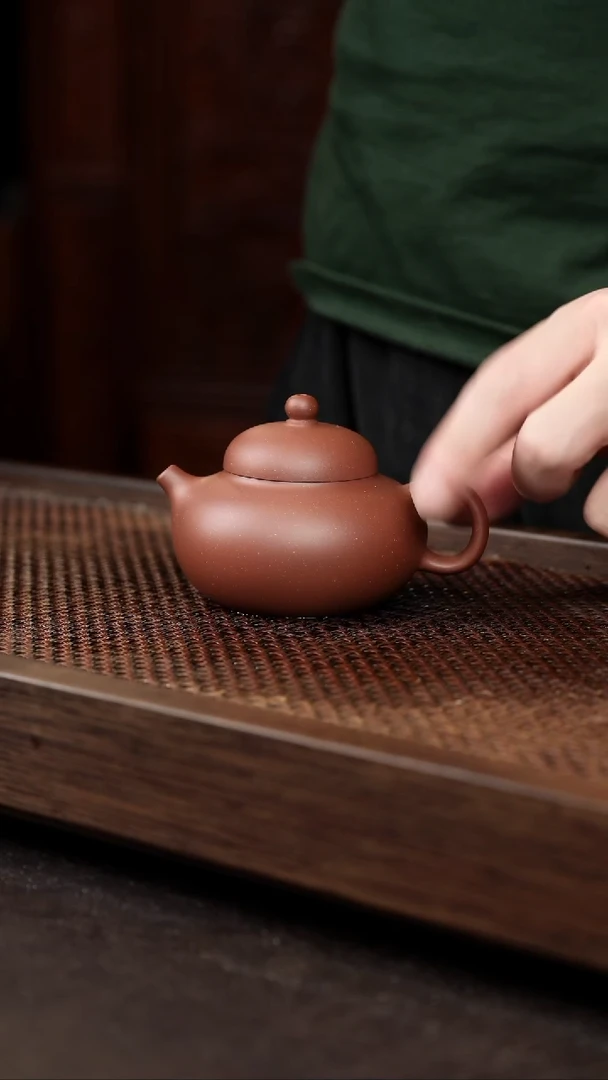 茶壶紫砂底槽清圆珠
