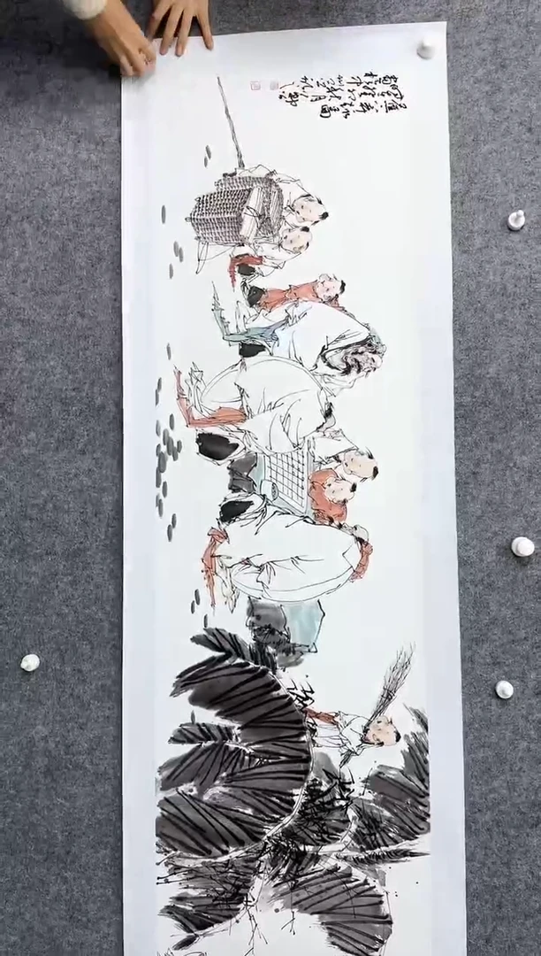 国画DH-LZG老师绘画作品