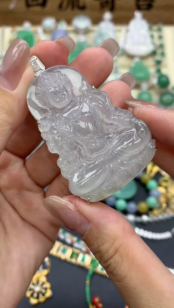 【闪购商品】翡翠颈饰18K金镶嵌374-中国好珍宝