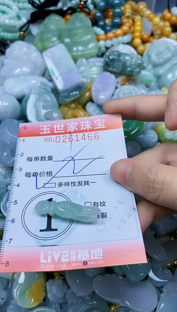 翡翠未镶嵌颈饰闪购0261466多样性发其一