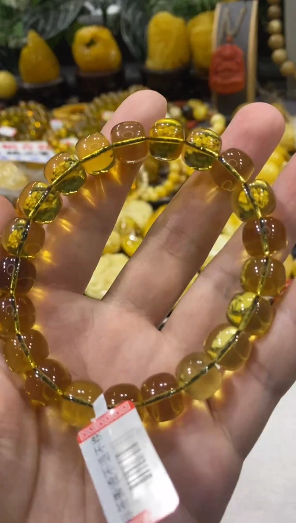 【闪购商品】琥珀手串未镶嵌手串
