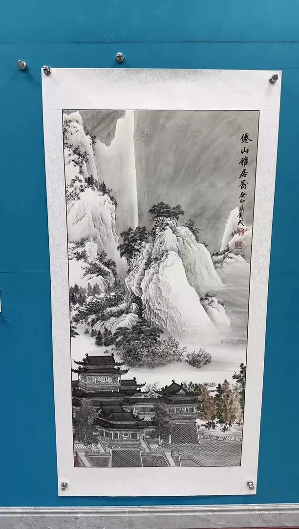 国画闪电购刘武绘画23