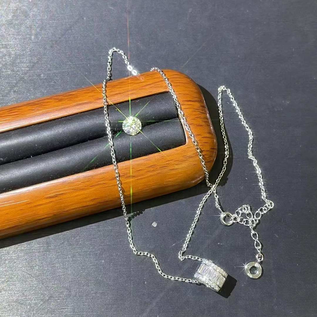 s633白色小蛮腰吊坠一体链多样性发货