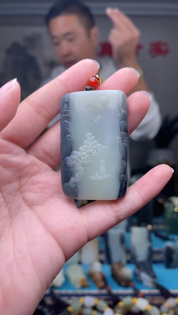 未镶嵌和田玉挂件1