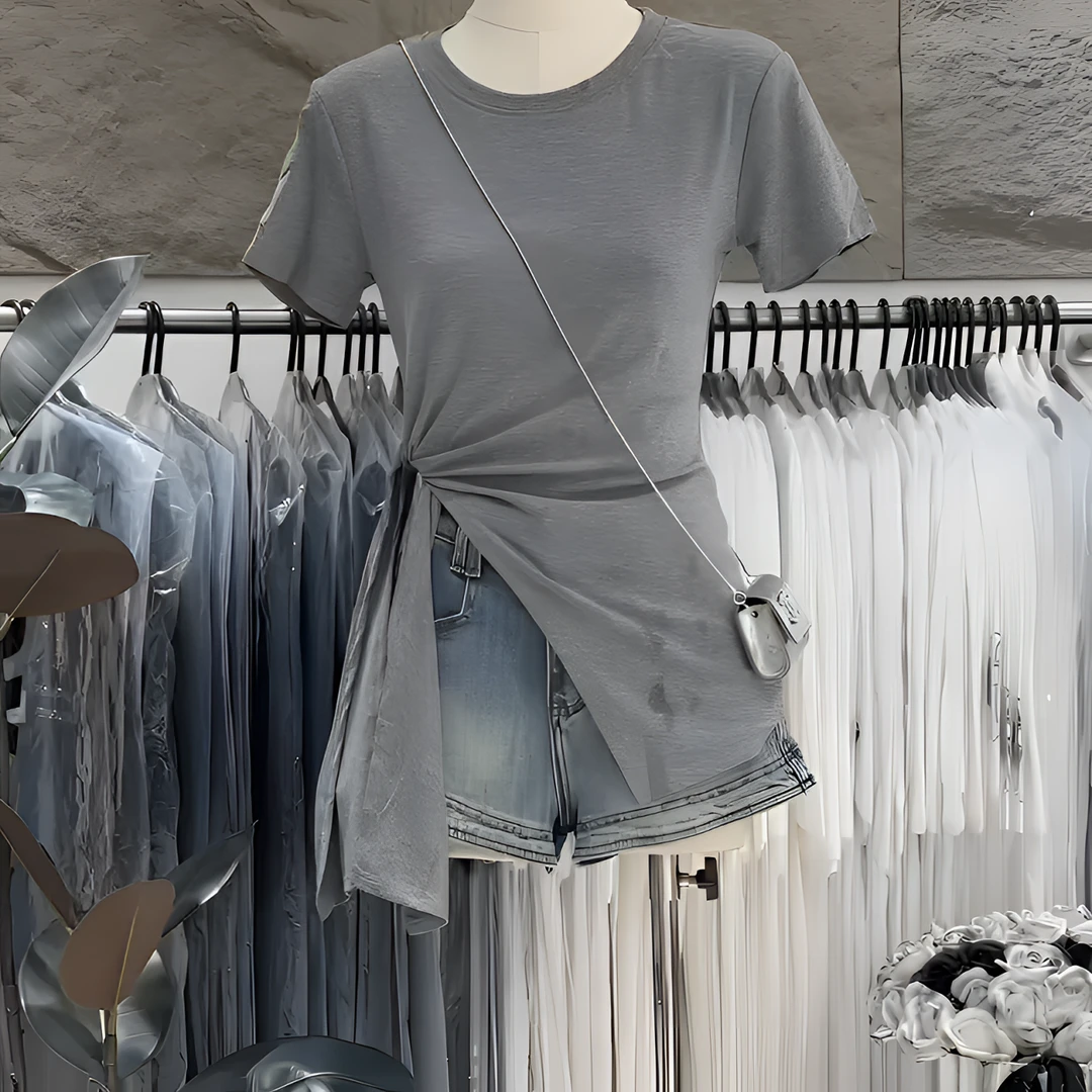 49 Muu女装新款韩系大气显瘦连衣裙外套