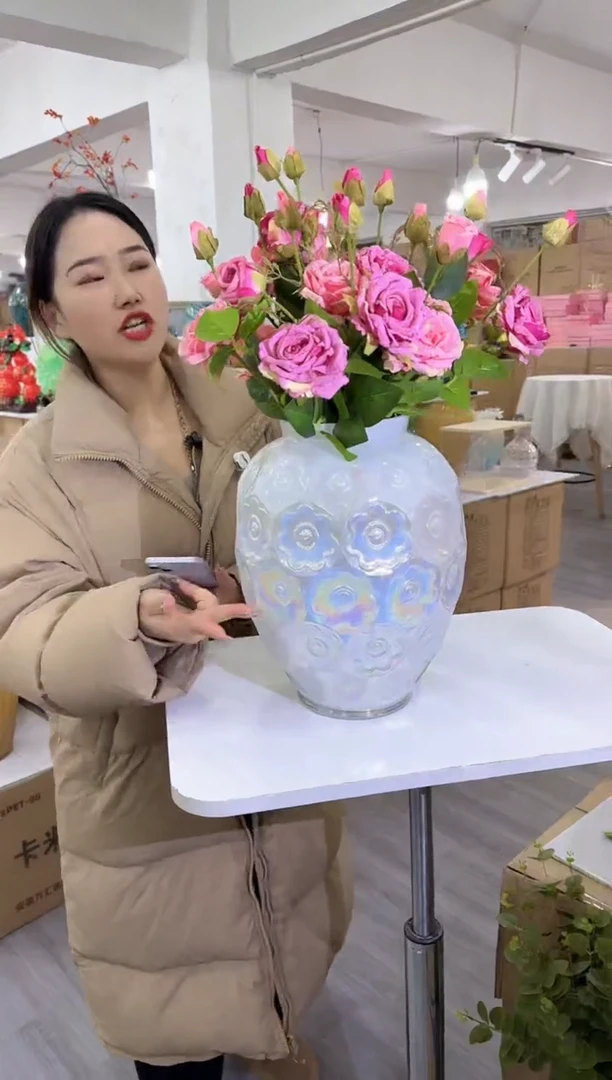 【闪购商品】琉璃昕洋花器S-品8