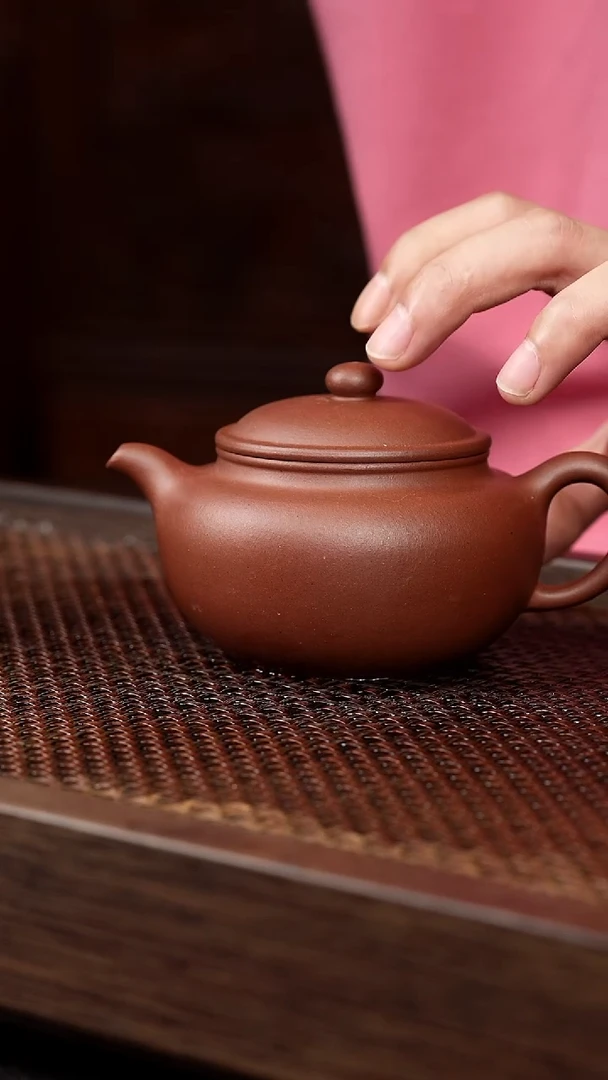 茶壶紫砂底槽清永福莲子