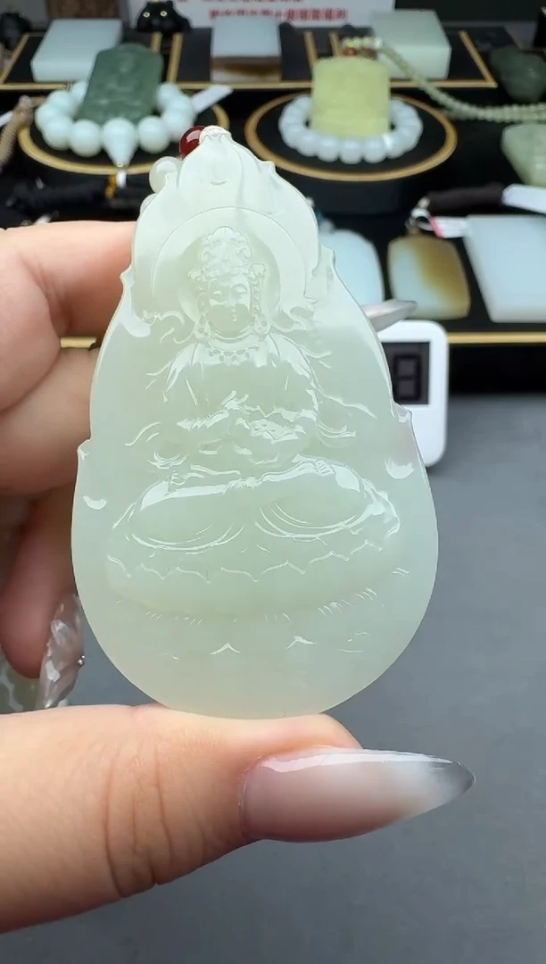 颈饰未镶嵌和田玉4