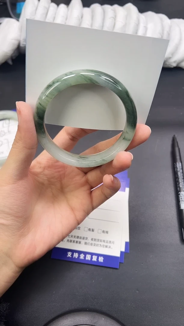 未镶嵌手镯石英质玉A15-59`60`61