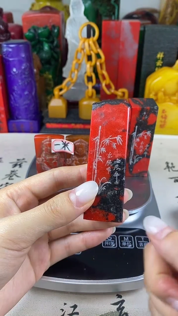 寿山石印石1寿山石随机发货