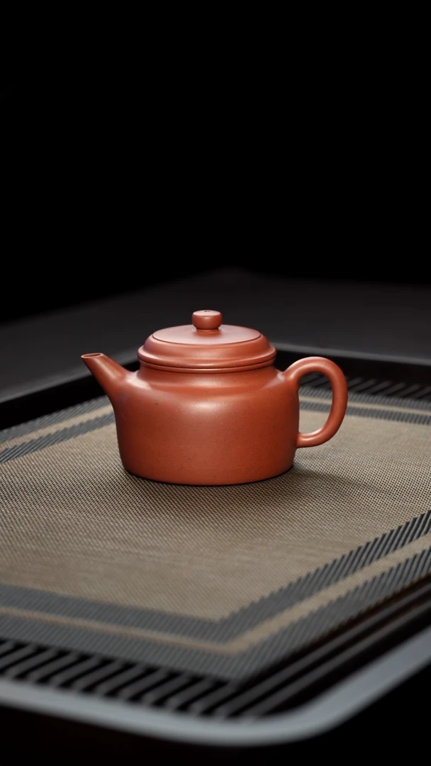 茶壶紫砂全手工清水泥剑流德钟200cc