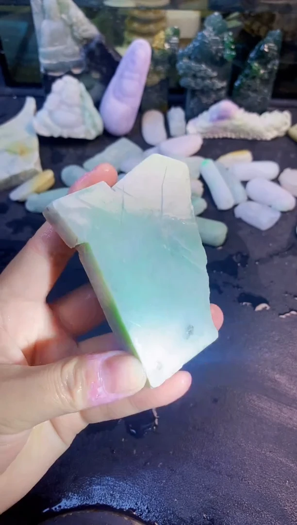 未镶嵌挂件翡翠天然翡翠071