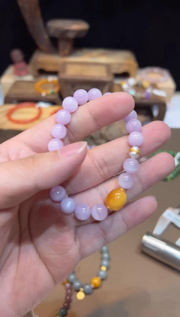 【闪购商品】锂辉石手饰未镶嵌手饰@@F3638