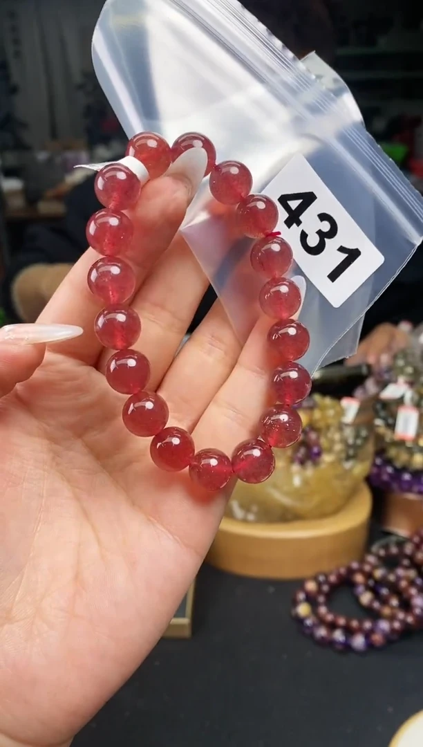 【闪购商品】石英质玉手串未镶嵌手串431