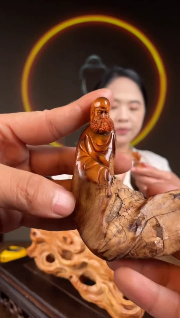 柏木（崖柏）手工摆件,先抢先得! 编号:324