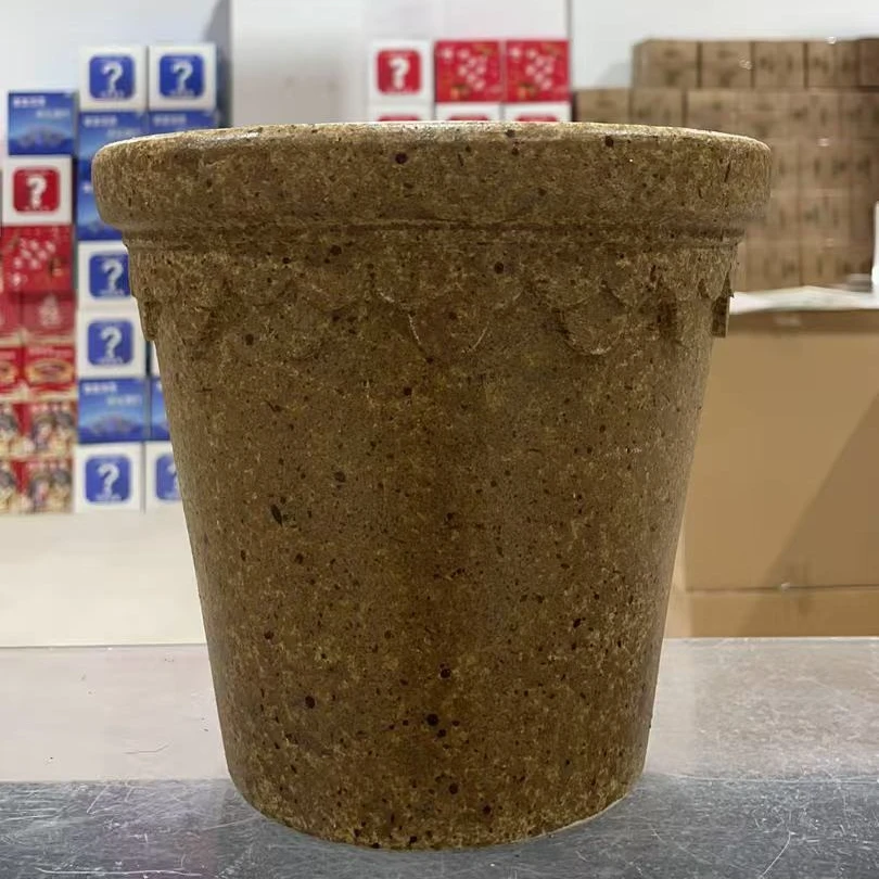 花边20口径上釉窑变花盆