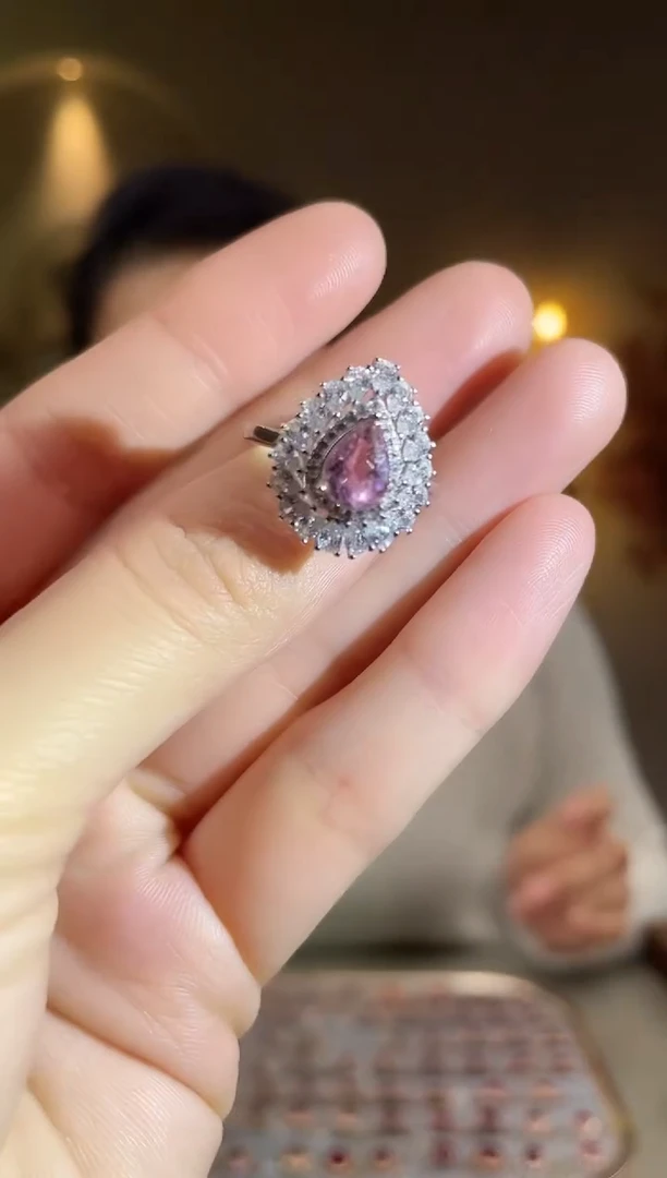 银S925镶嵌手饰碧玺手饰