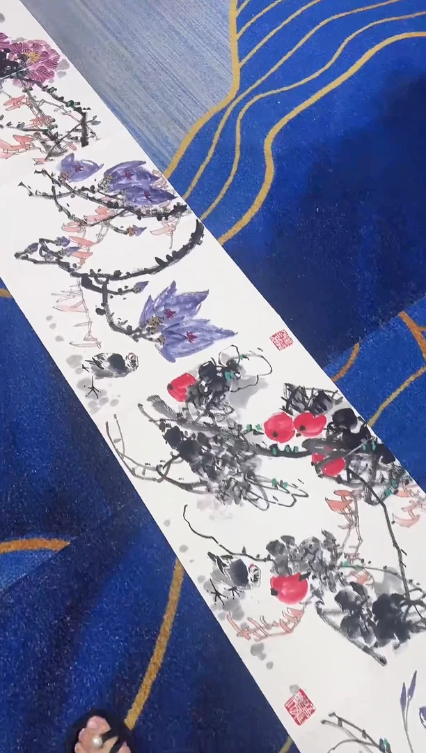 国画张传亭老师的作品3
