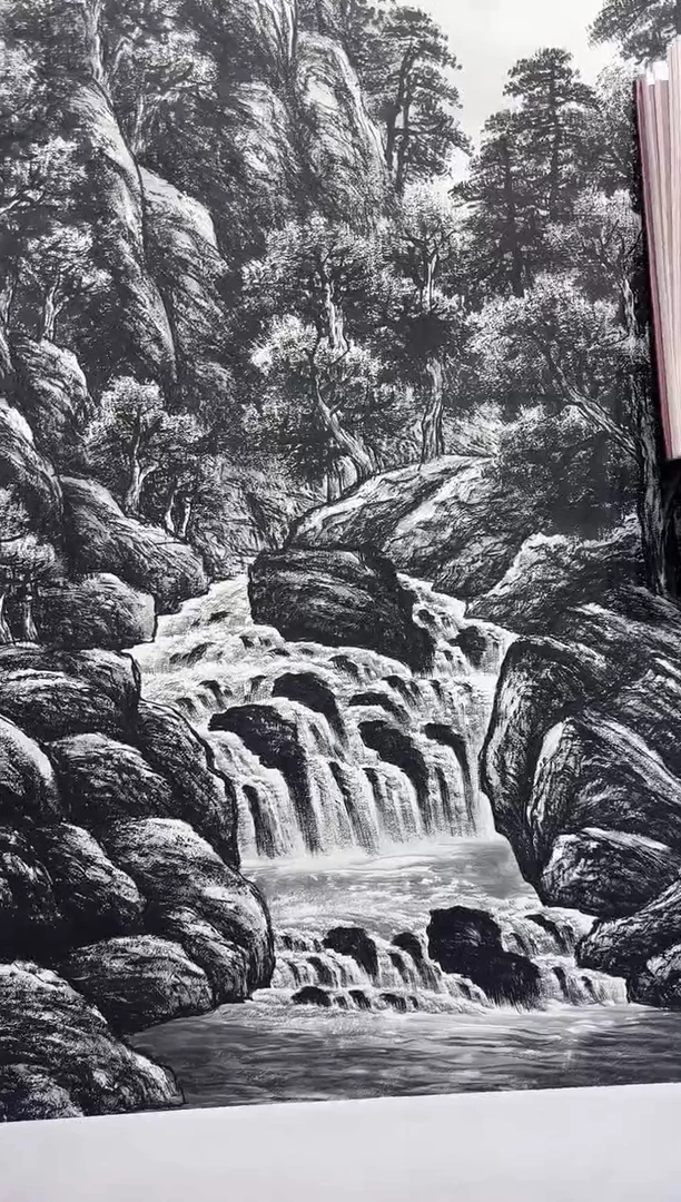 国画秦燕格国画手绘作品Y51