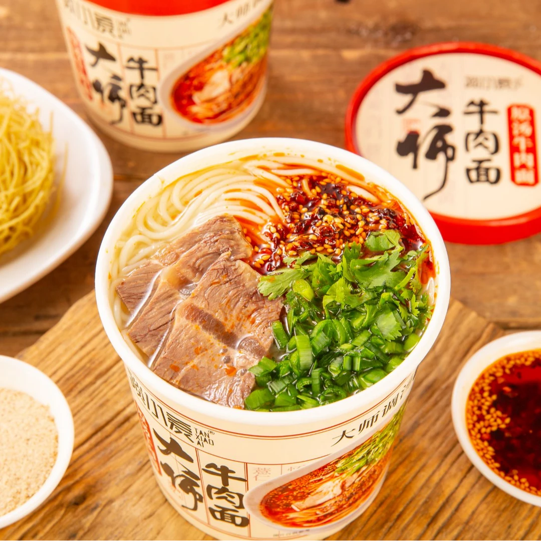 TANXIAOAI/谈小爱 谈小爱大师牛肉面非油炸原汤/酸菜牛肉面