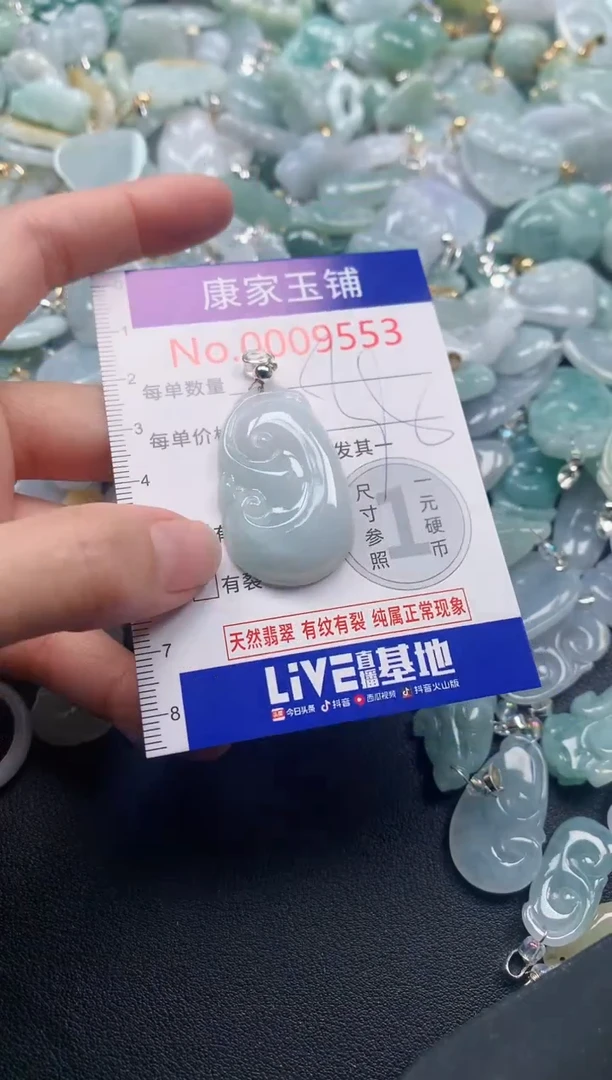 颈饰未镶嵌翡翠9553