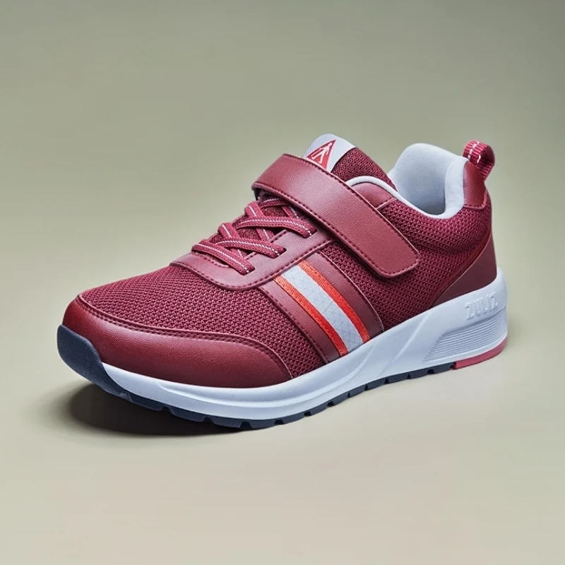 老人安全鞋夏季女士透气健步鞋软底妈妈鞋老人鞋