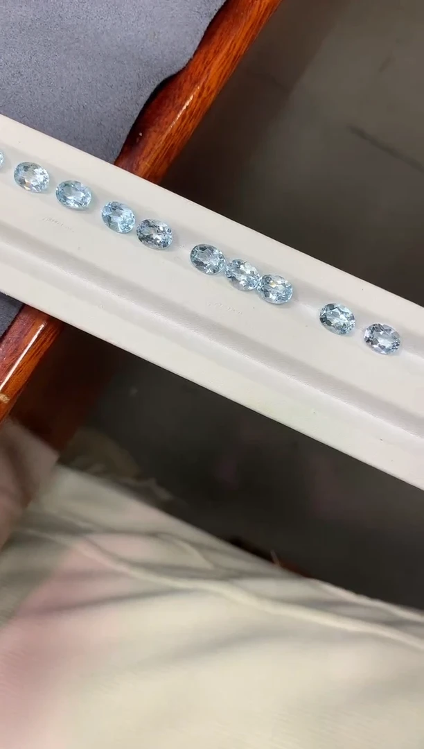 裸石海蓝宝石多样性发货一粒