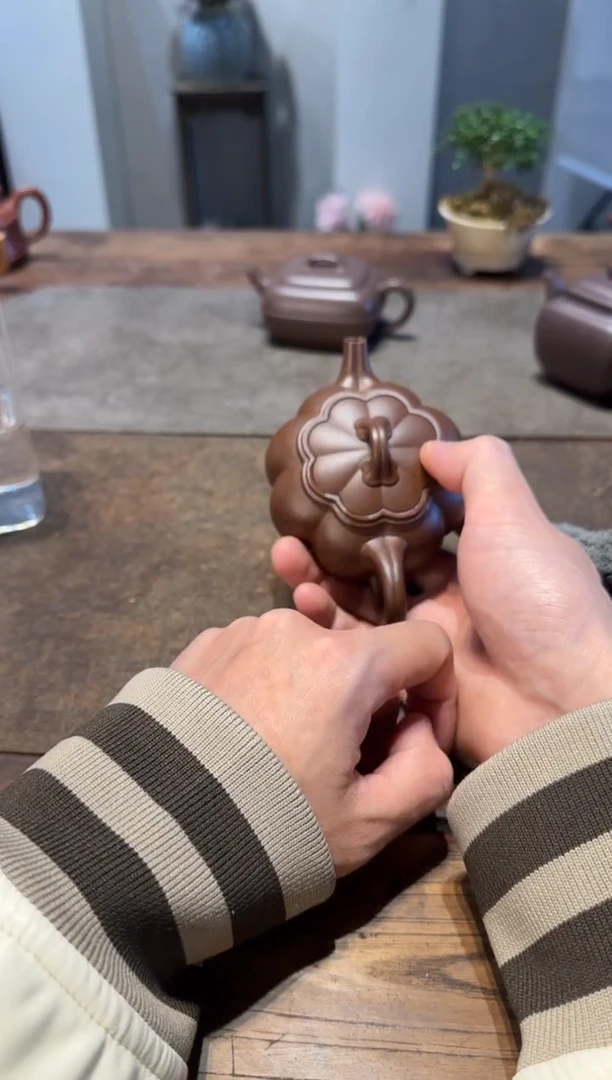 茶壶紫砂&****?宜兴紫砂壶繁花2.0